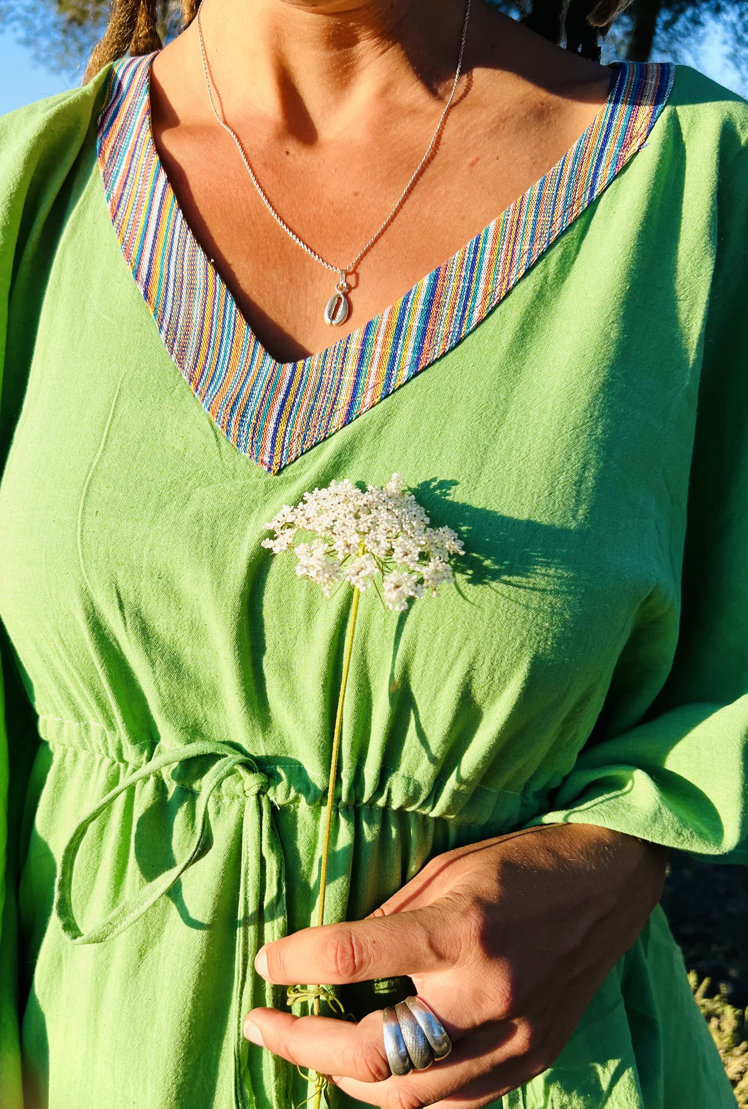 Kaftan Bright Green