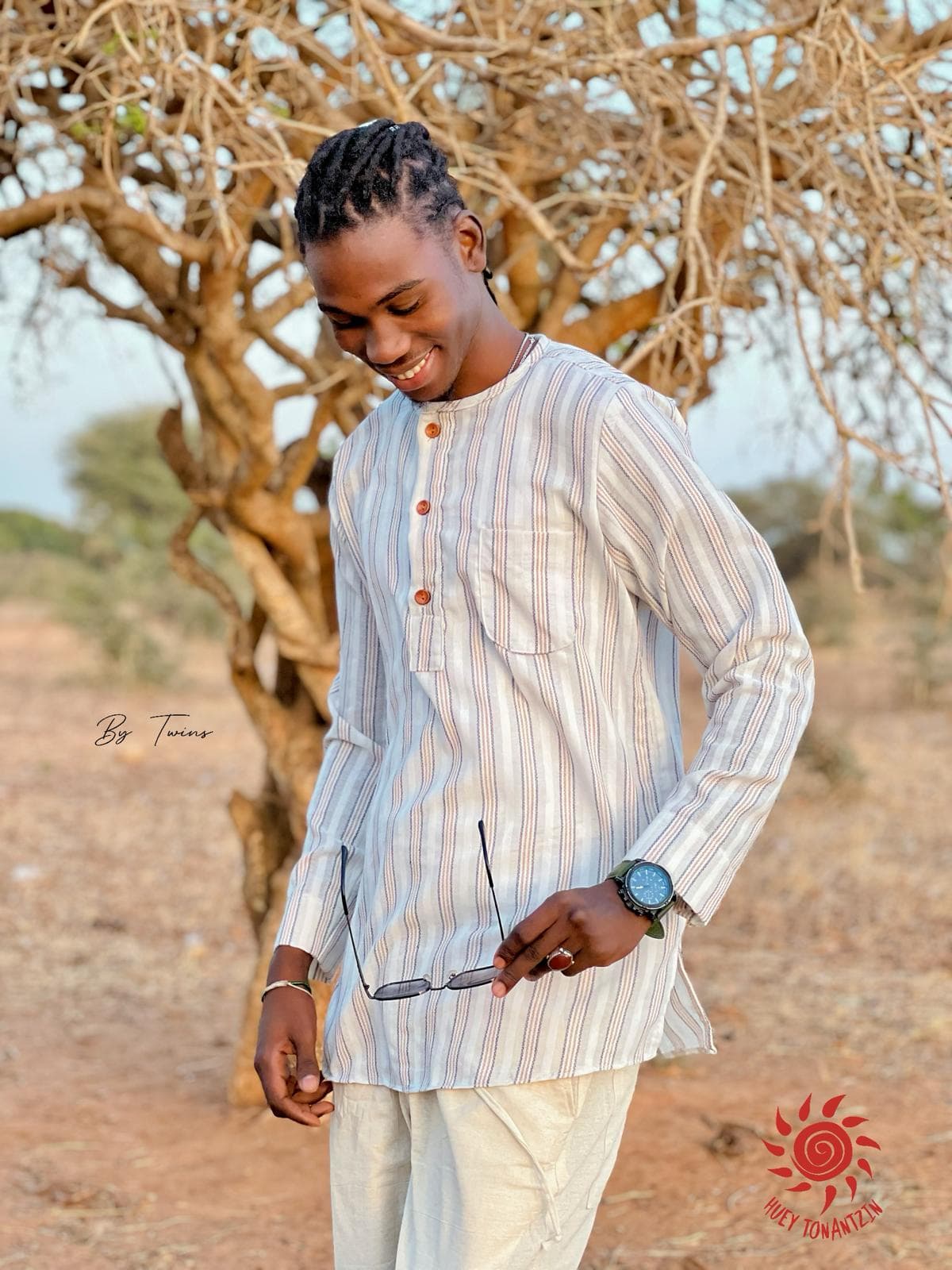 Handmade shirt white mix