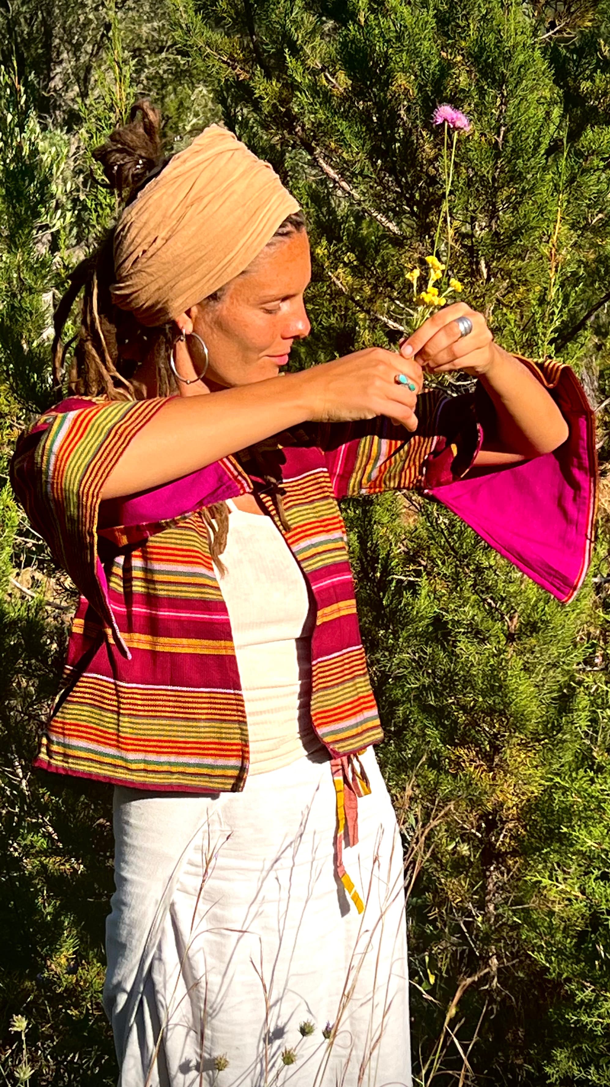 Handwoven Jacket Purple