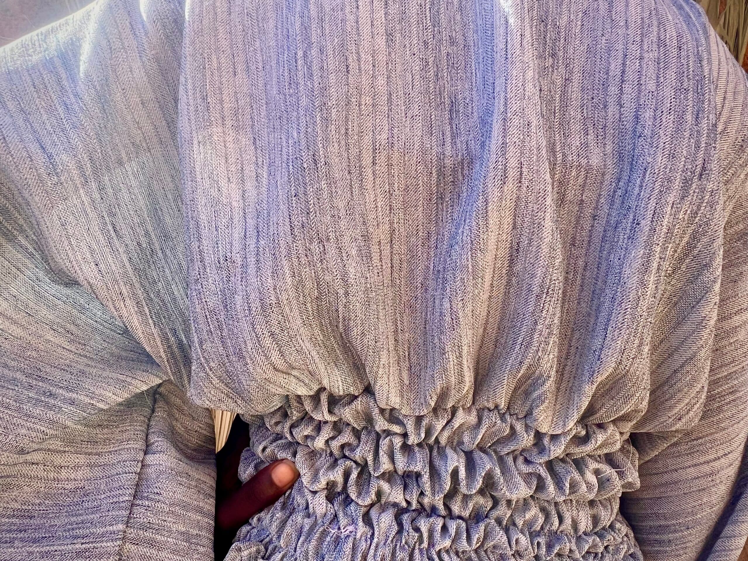 Kimono Top Bright Blue Mix