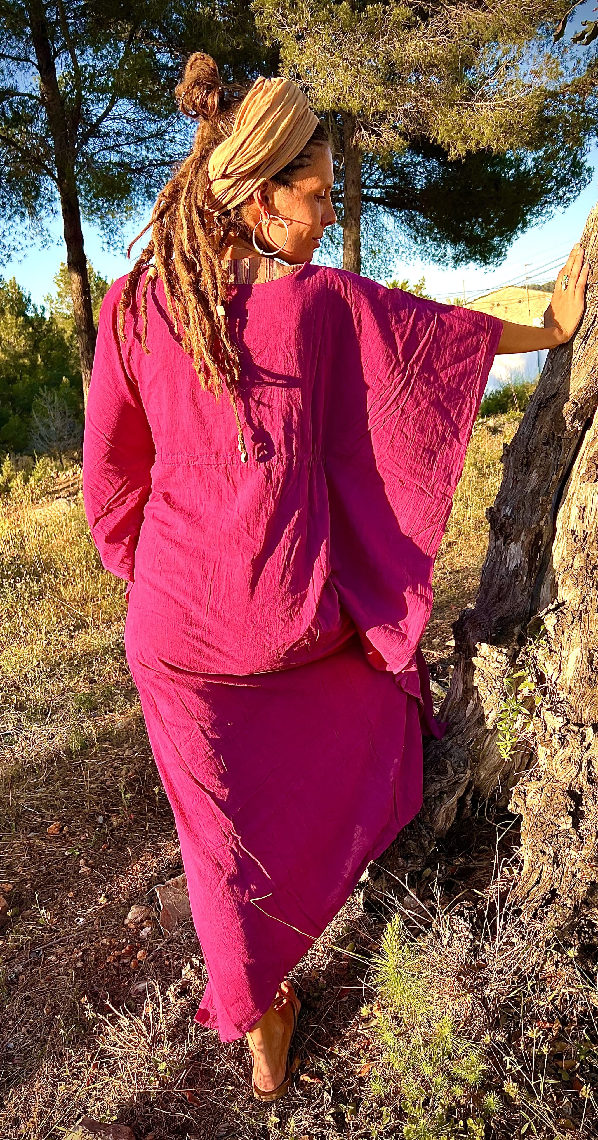 Kaftan Magenta